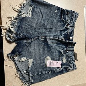 Jean cutoff shorts